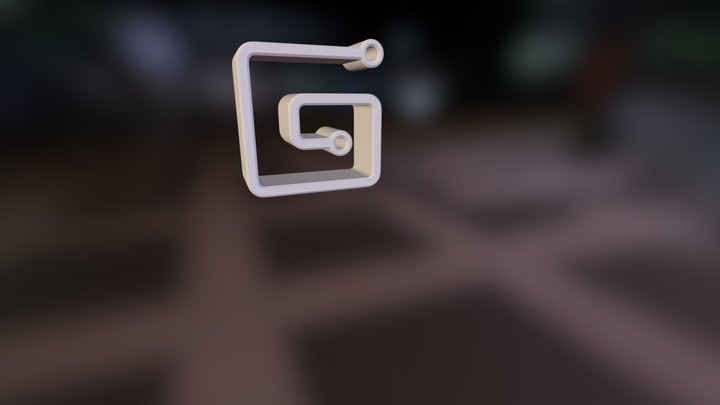 Gumroad Logo 3D Model