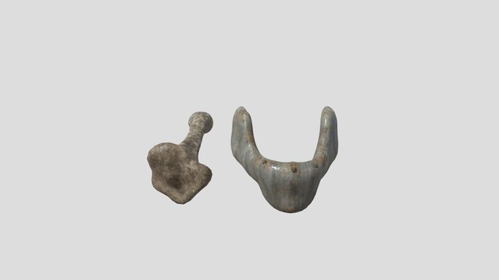 Bones props 3D Model