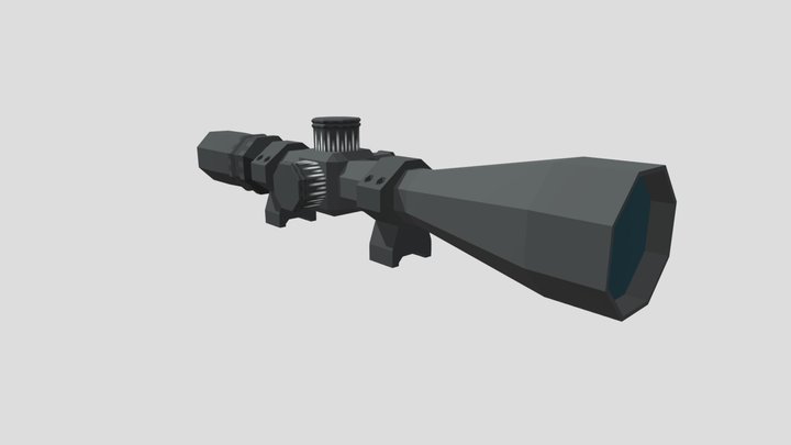 NXS rifle scope 3D Model