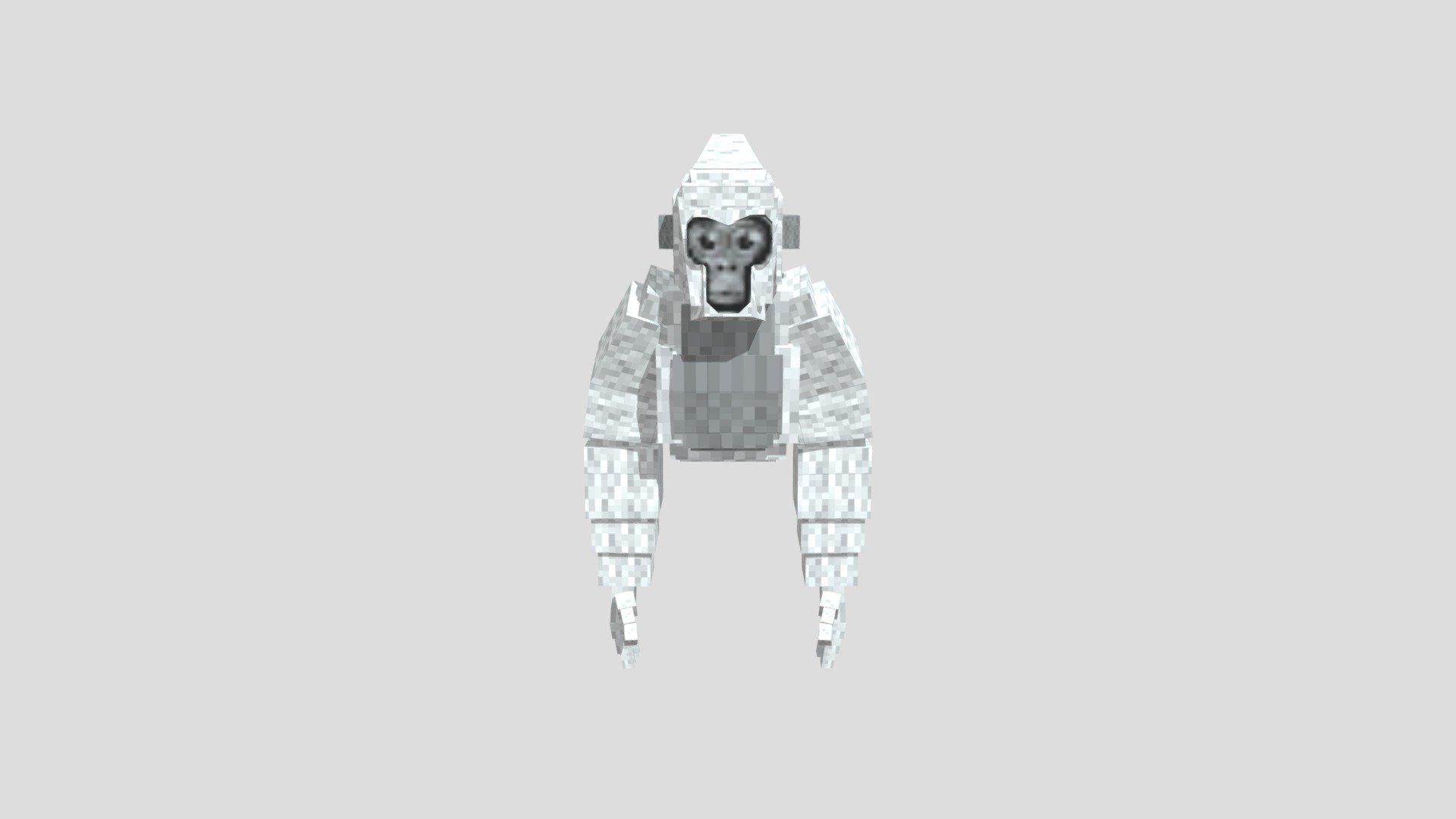 Minecraft Monke - Download Free 3D model by Gorilla Tag Fan Modeler ...