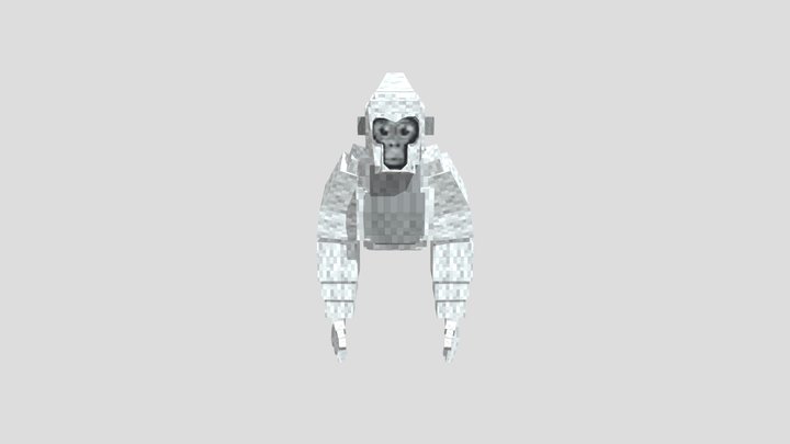 Minecraft Monke 3D Model