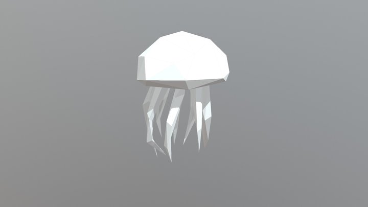 Jellyfish Pendant 3D Model