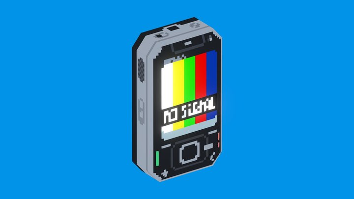Low Poly Nokia N81 3D Model