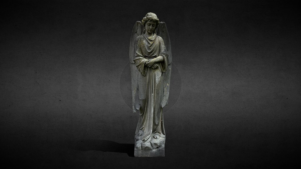Graveyard Angel Stone Sculpture Statue