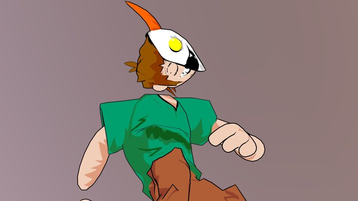 Phantom Shaggy (Zephyr Shaggy) 3D Model