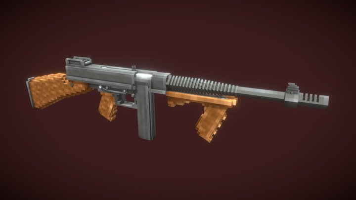 Thompson-submachine-gun 3D models - Sketchfab