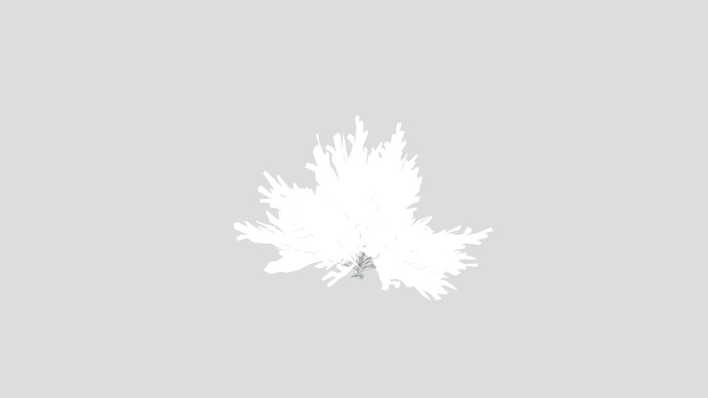 Dry Bush Low Poly