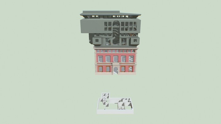 D Mid 3D Model