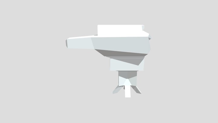 Medieval Sentry Gun 3D Model
