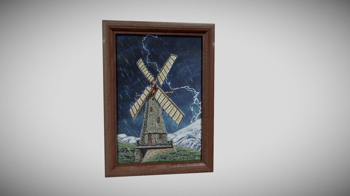 Painting 3D Model