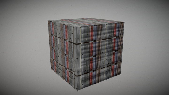 Cube Test 3D Model