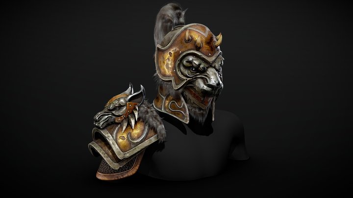 Armor "Undaunted monster set" 3D Model