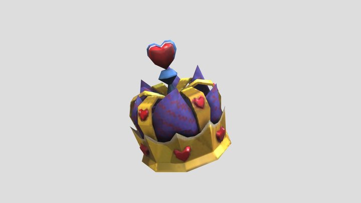 Gorilla tag King Crown 3D Model