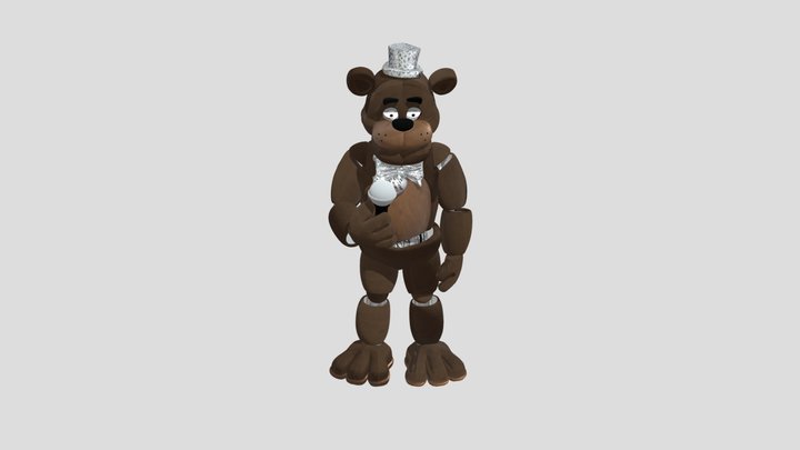 Movie_ Freddy Fazbear_COSTUME 3D Model