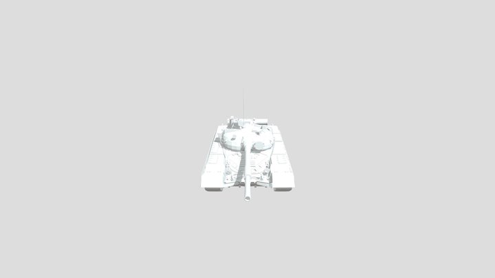 T-80 3D Model