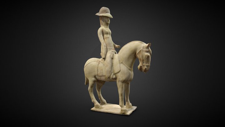 Statuette Mingqi 3D Model