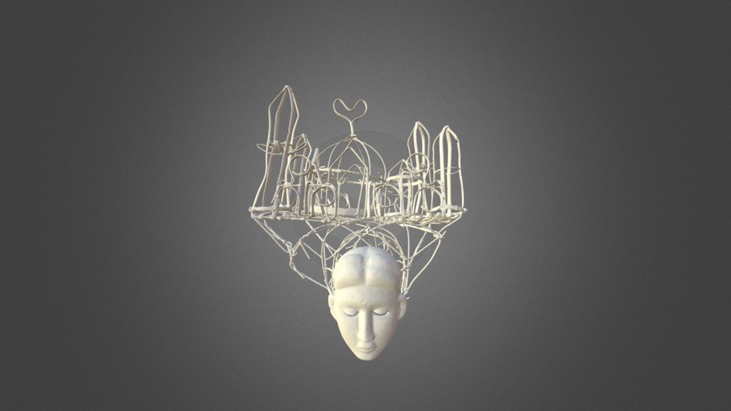 Joli Masquerade Headdress X-Ray