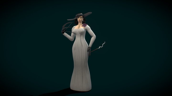 Lady Dimitrescu - Resident Evil Village 3D Model