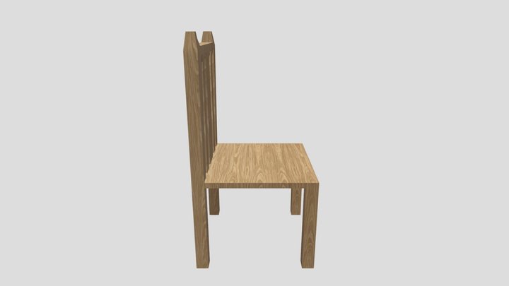 low poly chair – Modello 3D gratuito STL