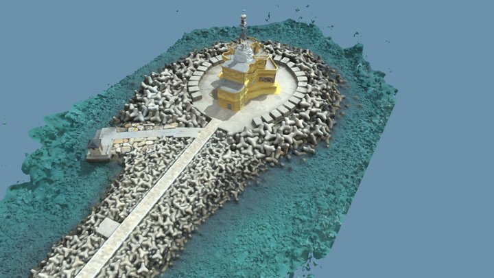 Rilievo Fotogrammetrico Faro di Punta Sabbioni 3D Model