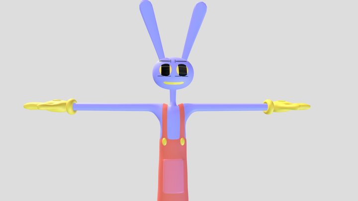 Jax (NOT RIGGED) 3D Model