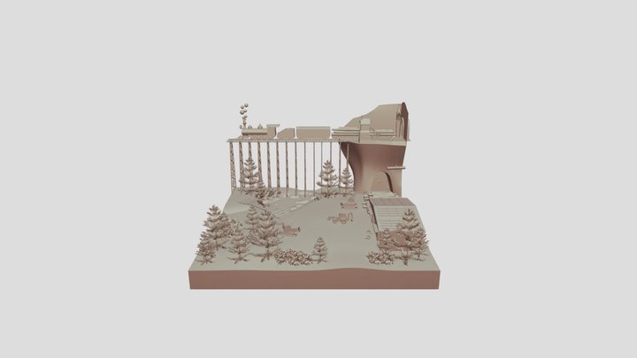 Logging Company 3D Model