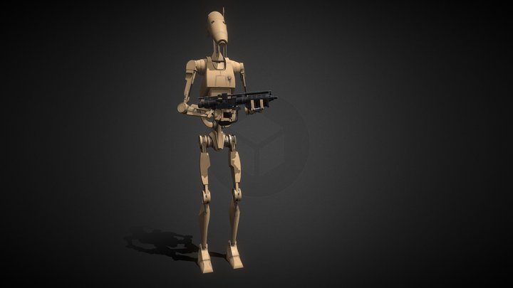 B1-Droid / Star Wars 3D Model