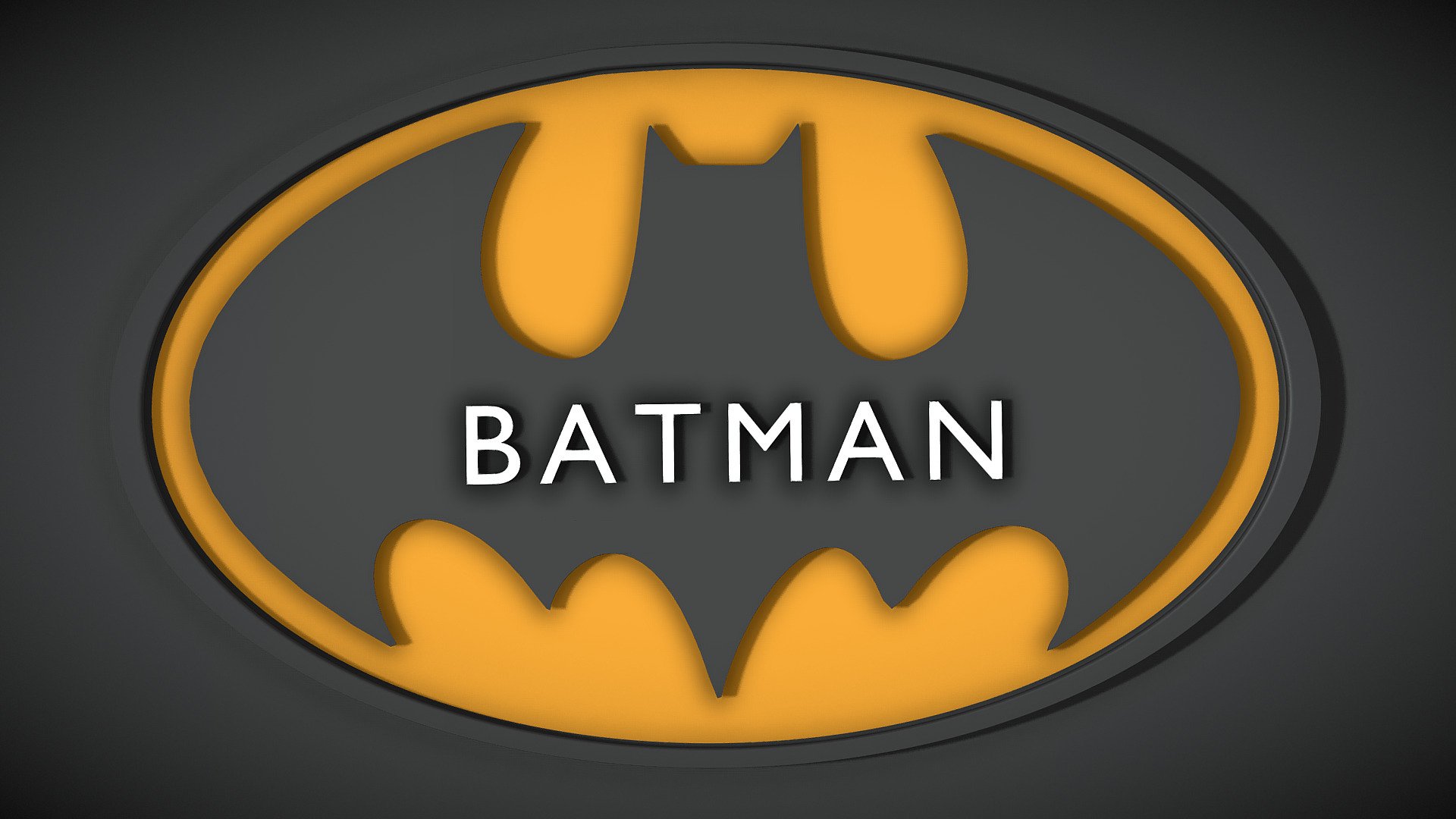 3D Chrome Metal Bat Auto Logo Car Sticker Batman Badge Emblem Tail Decal -  Walmart.com