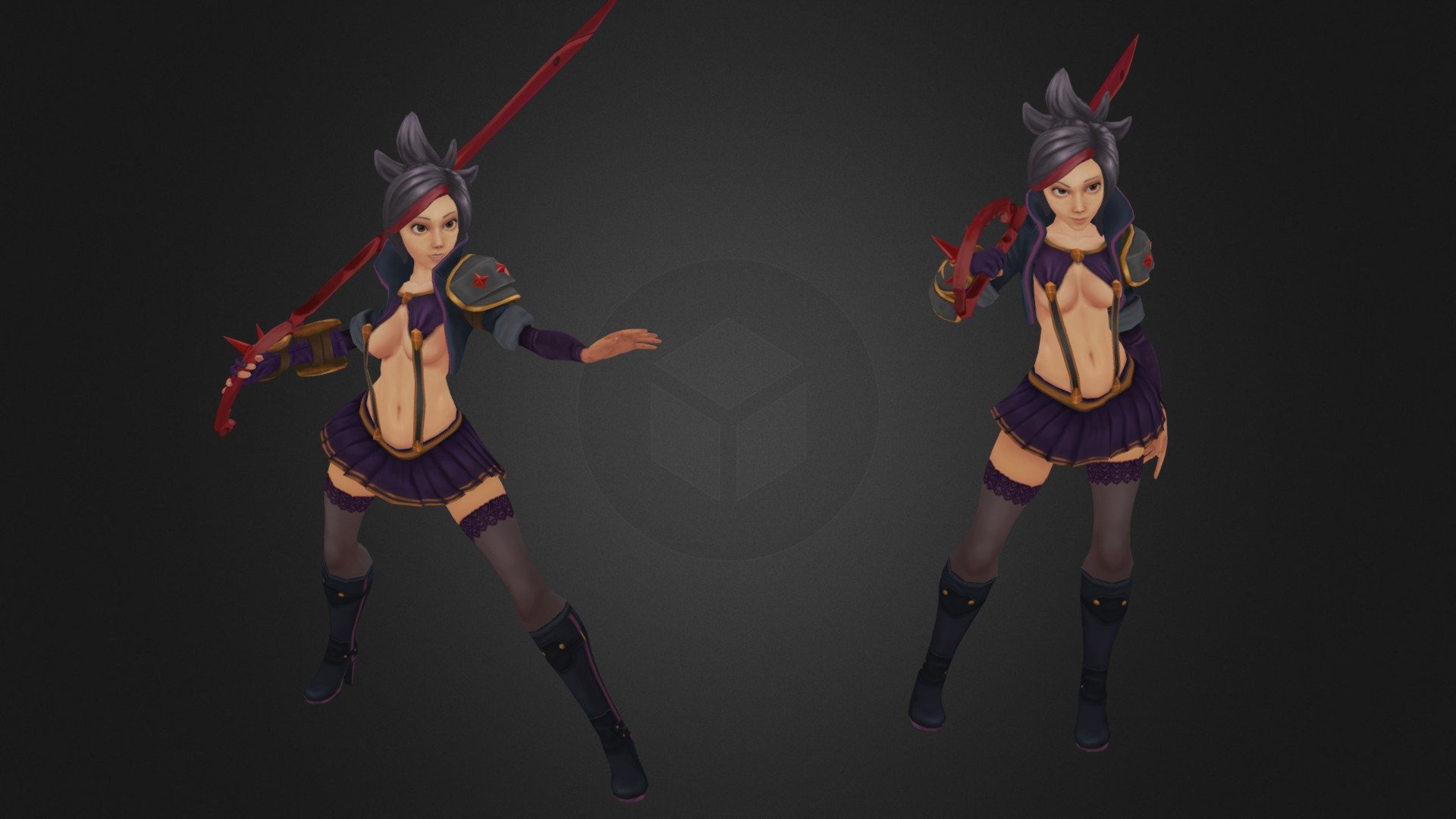 Riot Art Contest] - Kill la Kill Riven — polycount