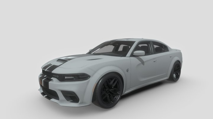 2021 Dodge Charger SRT Hellcat Redeye 3D Model