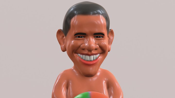 President Baby O 3D Model
