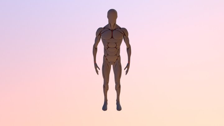 Prova 1 Animação De Personagem 2017.02 WalkCycle 3D Model
