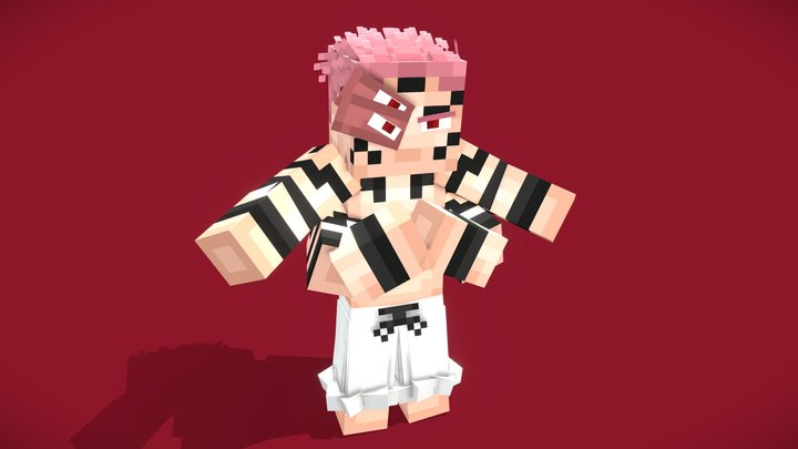 Sukuna 3D Model