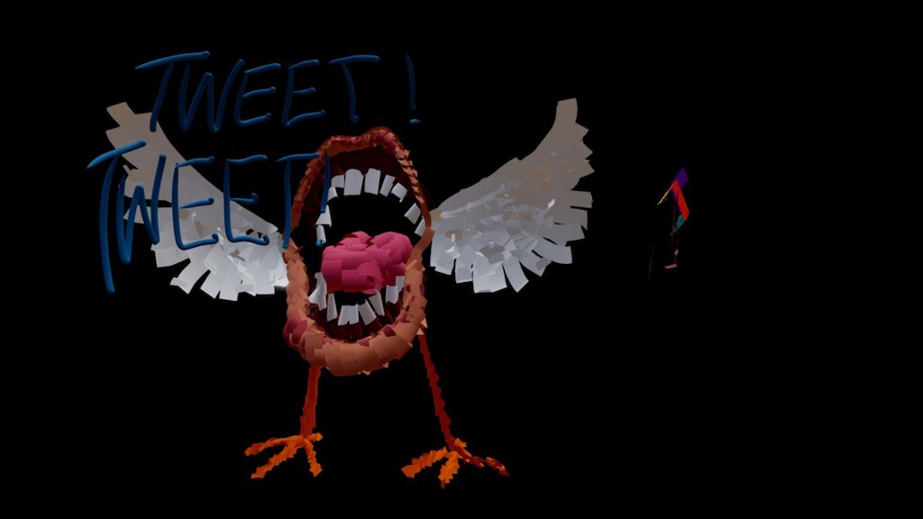 Tweeter - 3D model by nancyhadley [bf65d74] - Sketchfab