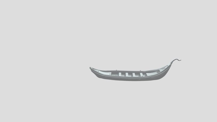 Boat 3D Model