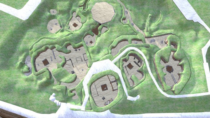 Skara Brae 3D Model