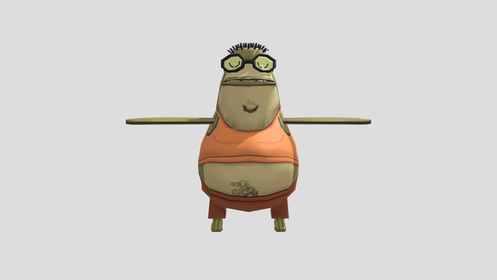 Bubble Bass T pose (READ DESCRIPTION)