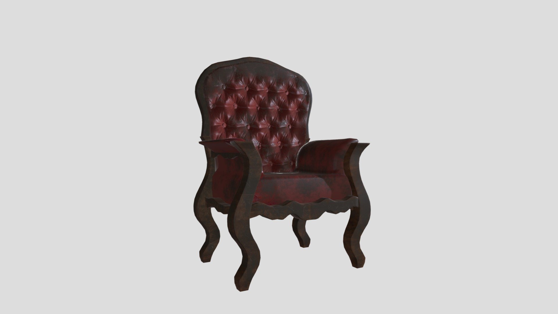 Haunted Mansion - Armchair - Download Free 3D model by emmashanks  (@emmashanks) [bf6970e]