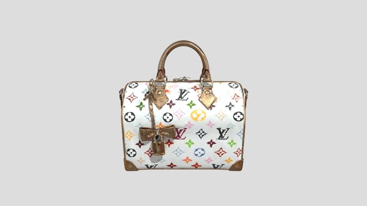Louis Vuitton Multicolor Monogram Handbag 3D Model