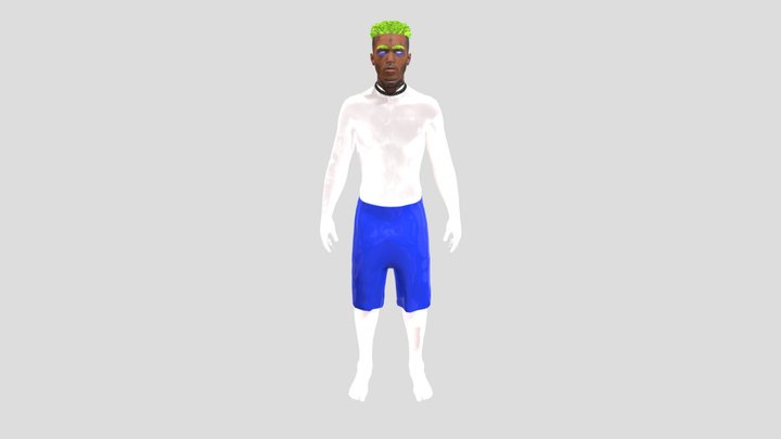 xxx_tentacion_3d_model_by_pacegaming_ff 3D Model
