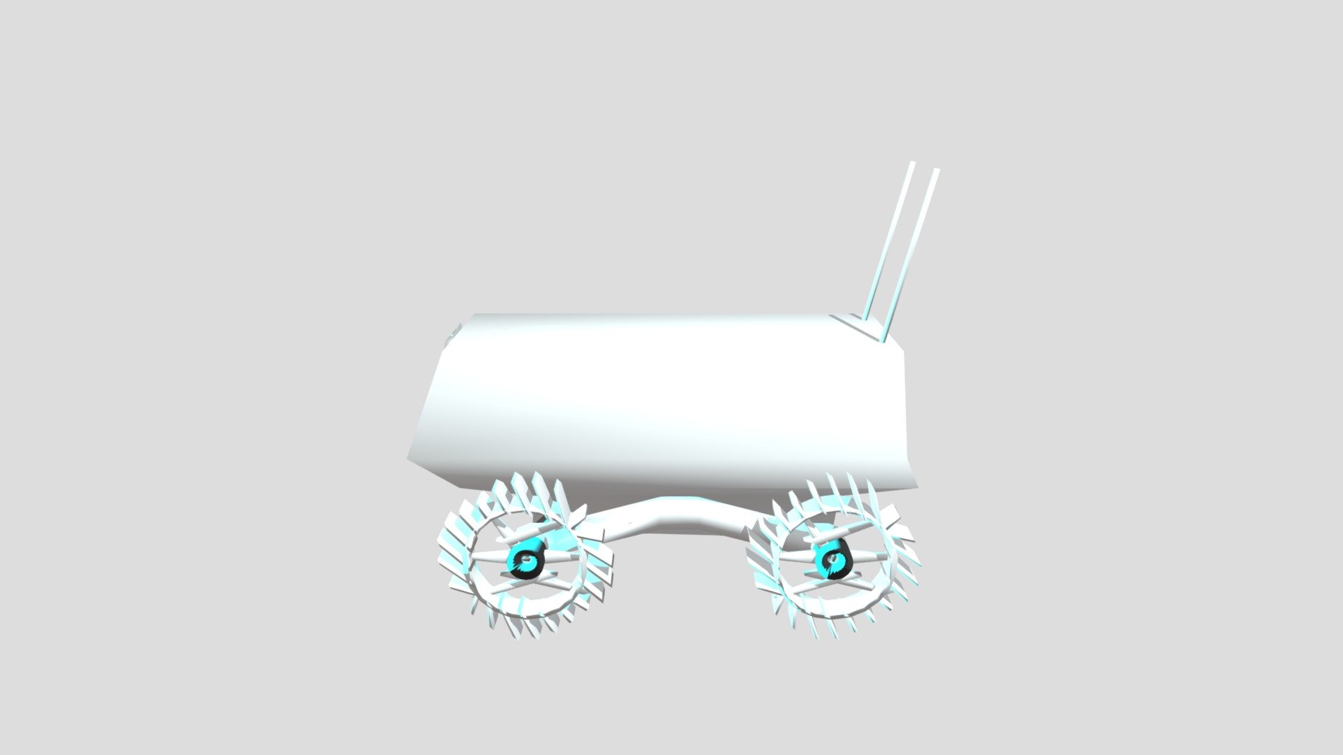 Xprixe Lunar Rover Low Poly - Download Free 3D model by animatinglinc ...