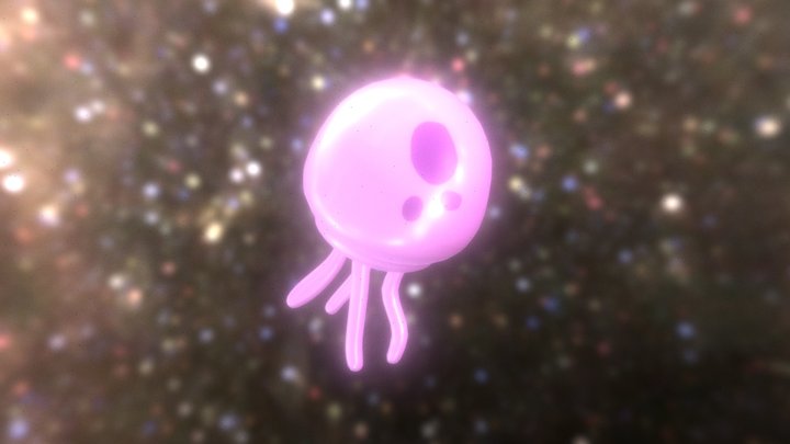 A SpongeBob Jellyfish!!!! 3D Model