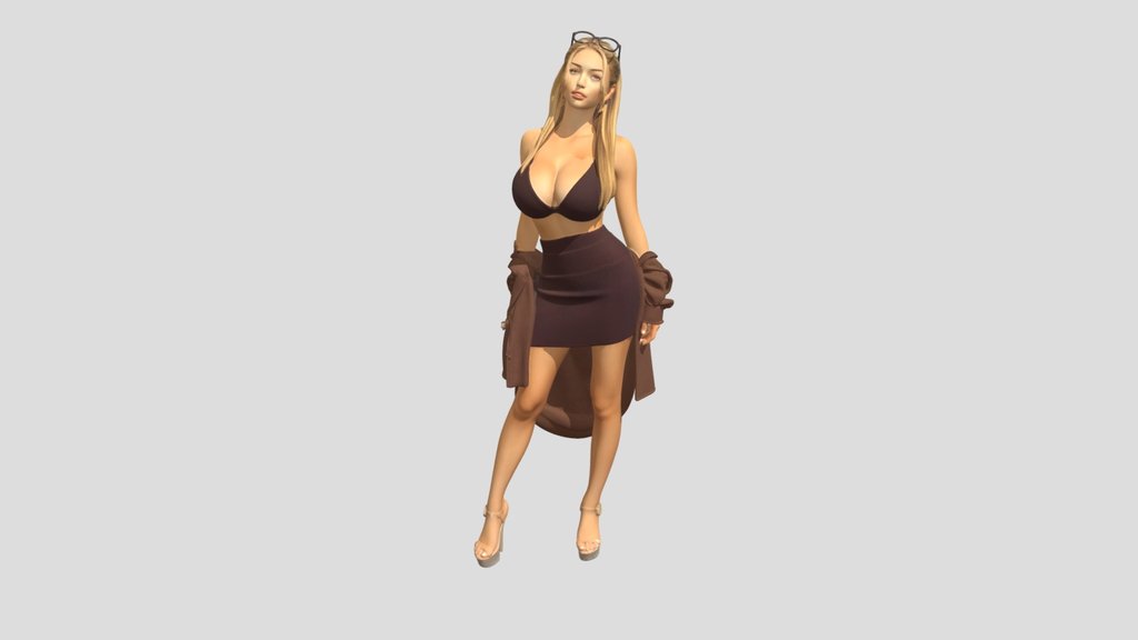 Chocolate Chic Pose