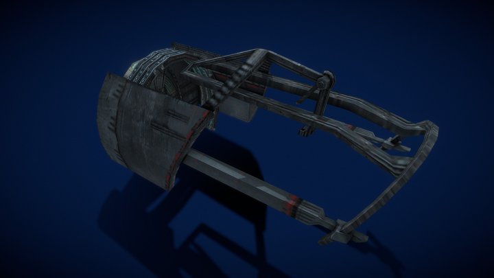 titan_tv_man_sword_pusher 3D Model