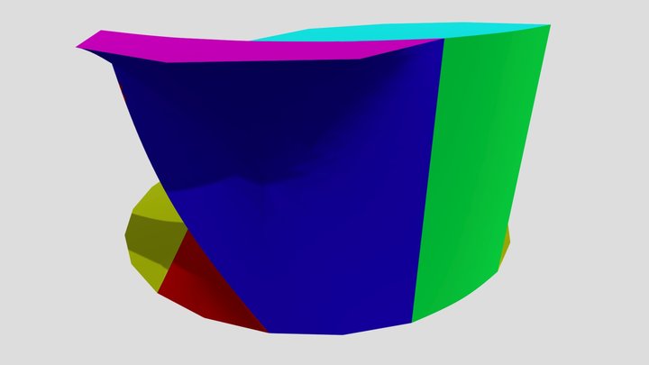 L piece for two bridge link 3D Model