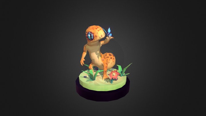 Leopard Gecko Assignment 3D Model