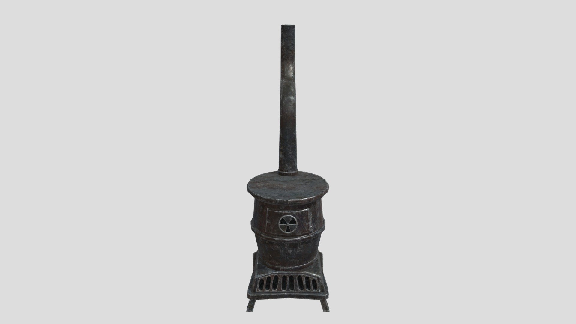 Old weathered stove