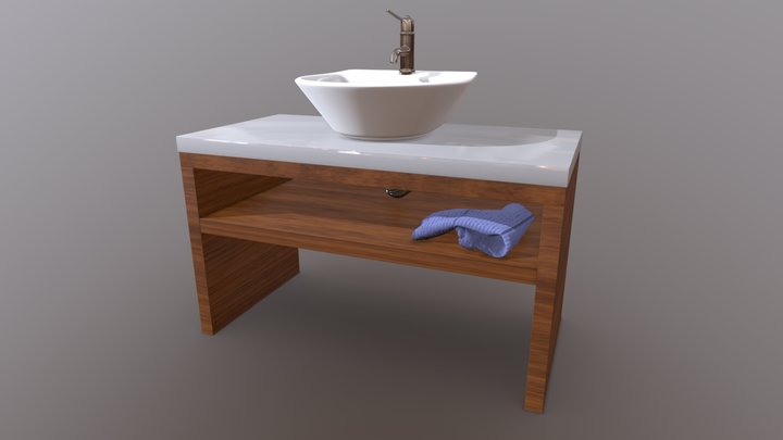 Washbasin 3D Model