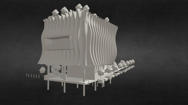 PT DESIGNS UCAPS BUILDING 3D Model