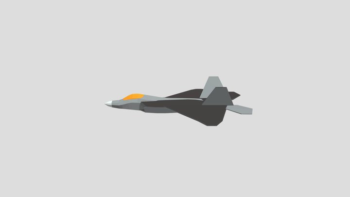 F22 (Remaster) 3D Model